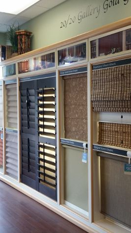 Material Showroom, Shutter Window Treatments, Shutters Window, Coworking Space Design, Beige Bedroom Decor, Showroom Ideas, Showroom Decor, Custom Window Blinds, Curtain Store