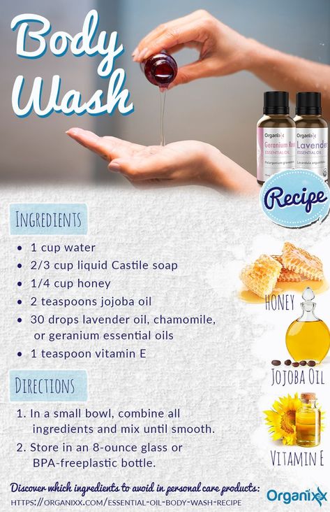 Body Wash Recipe, Diy Body Wash, Homemade Body Wash, Săpunuri Handmade, Liquid Castile Soap, Natural Body Wash, Oil Body Wash, Diy Essentials, Diy Body Care