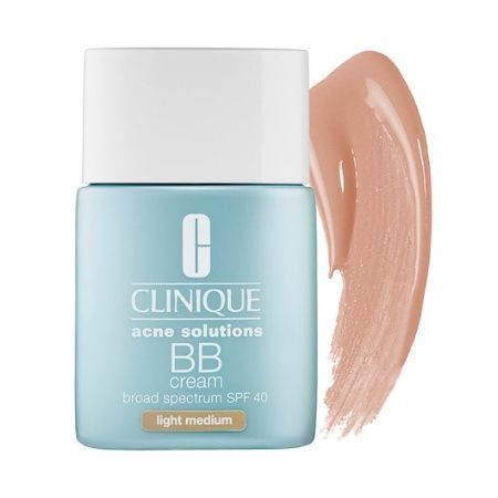 12 Best BB Creams With Skincare Benefits | Acne-sufferers, listen up: This mattifying BB cream from Clinique was specifically formulated for blemish-prone and oily skin, and won’t cause more breakouts. It features SPF 40 protection, is lightweight, oil-free, and will last for up to 12 hours. #beautytips #realsimple #skincare #makeuphacks #bestmakeup Drugstore Bb Cream, Bb Cream For Oily Skin, Clinique Acne, Bb Cream Best, Spf Cream, Clinique Acne Solutions, Bb Creams, Essence Makeup, Cream For Oily Skin