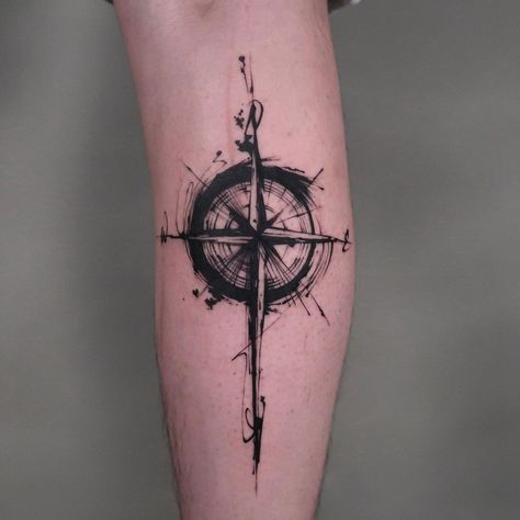 101 Best Compass Tattoo Ideas You'll Have To See To Believe! - Outsons Compass Tattoo Back, Compass Tattoos Arm, Tattoo Back Of Neck, Compass Tattoo Ideas, Best Star Tattoos, Anchor Compass Tattoo, Geometric Compass Tattoo, Arrow Compass Tattoo, Viking Compass Tattoo