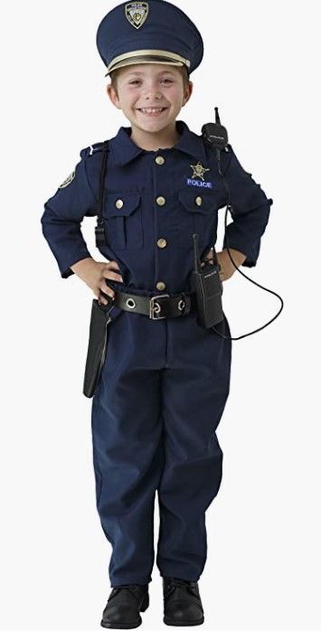 CLICK LINK BELOW TO VIEW FOR SIZES Police Costume For Kids, Kids Police Officer Costume, Best Baby Costumes, Police Dress, Funny Group Halloween Costumes, Officer Costume, Police Officer Costume, Cop Uniform, Amazing Halloween Costumes