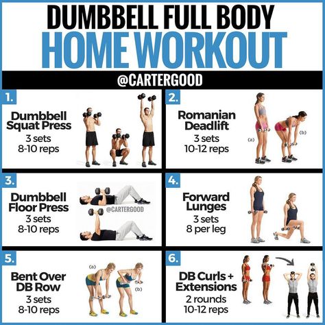 DUMBBELL FULL BODY WORKOUT Dumbell Full Body Workout, Dumbbell Full Body Workout, Wods Crossfit, Kettlebell Cardio, Fitness Studio Training, Full Body Dumbbell Workout, Full Body Training, Dumbell Workout, Gym Antrenmanları