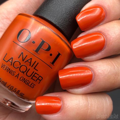 @opi • Suzi Needs A Loch-smith • Fall 2019. Gorgeous tanned orange, perfect formula and opaque in 2 easy coats. Perfect Fall color of… Opi Suzi Needs A Lock Smith, Opi Orange Nail Polish, Opi Nail Envy, Opi Nail Colors, Orange Nail Polish, Orange Nail, Popular Nail Designs, Nail Envy, Colors Orange