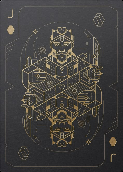 STELLAR KINGDOMS: Playing cards design on Behance King Playing Card, Cool Playing Cards, Playing Card Design, Game Card Design, Custom Playing Cards, Playing Cards Art, Poker Card, Playing Cards Design, Playing Card Deck