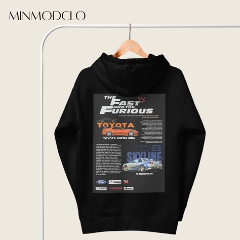 Racing renegade ⚡️🏎 Capturing the spirit of rebellion and high-speed racing that defines the fast and furious movies. 🏁🔥 All New followers will get a 30% off on all clothes 💯 • offer valid till 25th of September, Hurry up 😃🛒🛍 Colors : Black, Blue, Grey, White, Orange. Sizes : S, M, L, XL, XXL. - - - [ hoodie, Instagram, Sweatshirt, explore, trendy, Streetwear, aesthetic, genz, the fast and the furious, fandom, fastcars, racing car, nissan, Toyota, Nissan skyline GTR R34, Toyota supra MK4, ... Car Nissan, The Fast And The Furious, Supra Mk4, Skyline Gtr R34, Furious Movie, Fast And The Furious, Toyota Supra Mk4, Gtr R34, Nissan Skyline Gtr