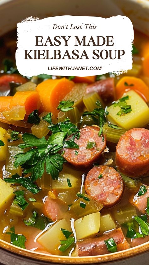 Kielbasa Cabbage, Cabbage Potato Soup, Kielbasa Soup, Kielbasa And Cabbage, Homemade Soup Recipe, Potato Soup Recipe, Replica Shoes, Cabbage Soup, Kielbasa