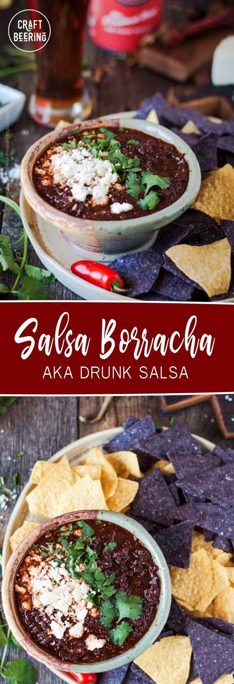 Taco Sauces, Mexican Sauce Recipes, Salsa Borracha, Smoked Salsa, Beer Dip, Cheese Quesadillas, Blogger Ideas, Beer Dinner, Dip Easy