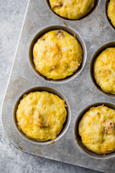 Deliciously savory chicken sausage, egg and cheese muffins that are perfect for breakfast meal prep. Top these low carb, keto egg muffins with avocado, salsa, or hot sauce! Sausage Egg And Cheese Muffins, Egg Cheese Muffins, Sausage Egg Cheese Muffins, Egg And Cheese Muffins, Sausage Egg Muffins, Keto Favorites, Keto Breakfast Muffins, Healthy Breakfast Bowl, Keto Breakfast Smoothie