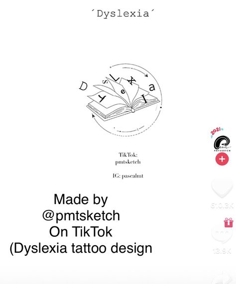 Dyslexic Symbol Tattoos, Tattoos For Dyslexic People, Dyslexic Tattoos, Dyslexic Wallpaper, Future Collage, Dyslexic Shirts, What Dyslexics See, Good Tattoo Quotes, Petit Tattoo