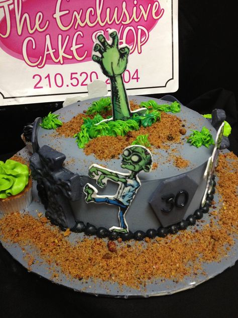 Explore Exclusive Cake Shop's photos on Flickr. Exclusive Cake Shop has uploaded 5693 photos to Flickr. Zombie Cake Ideas, Zombie Cakes For Kids, Zombie Cakes, Zombie Birthday Cakes, Zombies Cake, Halloween Torte, Zombie Cake, Zombie Birthday Parties, Zombie Birthday