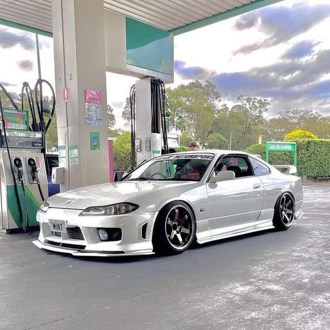 Nissan S15, Nissan Silvia S15, Slammed Cars, Silvia S15, Best Jdm Cars, Pimped Out Cars, Drifting Cars, Nissan Silvia, Street Racing Cars