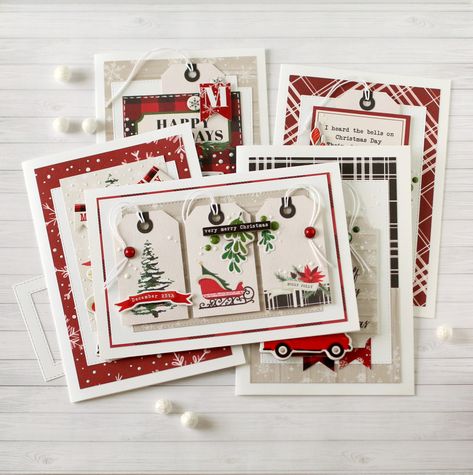 24 Days of Christmas - Day Three with Echo Park Paper Co. - Stamp & Scrapbook EXPO 24 Days Of Christmas, Happy Birthday Boy, Winter Paper, Christmas Layouts, Christmas Card Inspiration, Pen Pals, Christmas Card Art, Card Layouts, Echo Park Paper