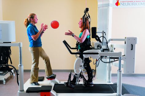 [WEB PAGE] Gaining Ground Against Neurological Injury Performance Feedback, Gait Training, Muscle Atrophy, Lower Extremity, Muscle Contraction, Nerve Damage, Bone Density, Photo Caption, Wellness Programs