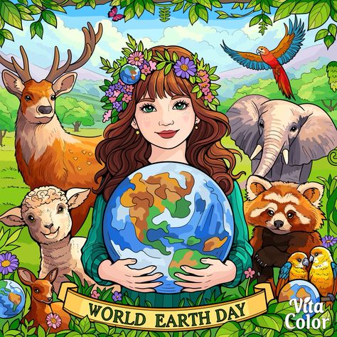 Save Mother Earth Drawing, World Earth Day Drawing, Mother Earth Drawing, Earth Drawing, Earth Day Drawing, Earth Drawings, Save Mother Earth, World Earth Day, Earth Day