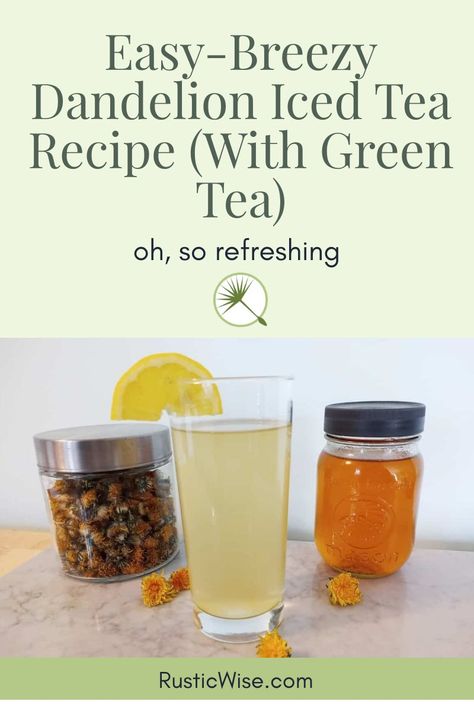 Diy Dandelion Tea, Dandelion Recipes Tea, How To Make Dandelion Tea, Dandelion Flower Tea, Spearmint Recipes, Dandelion Tea Benefits, Dandelion Tea Recipe, Diy Dandelion, Dandelion Coffee