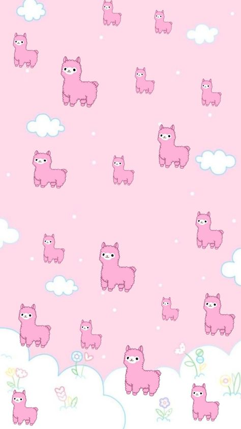 Alpaca Wallpaper, Llama Pictures, Frame Polaroid, Animal Illustration Kids, Hype Wallpaper, Cute Alpaca, Vintage Flowers Wallpaper, Iconic Wallpaper, Disney Phone Wallpaper