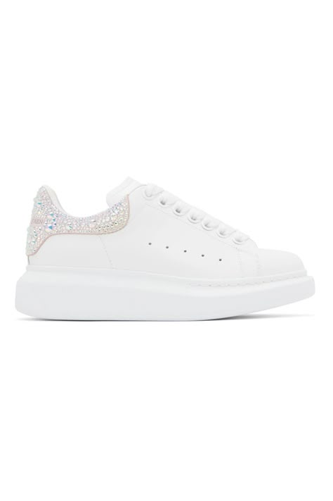 Discover great products at the best prices at Dealmoon. Alexander McQueen White Larry Sneakers. Price:$644.00 at SSENSE Mcqueen Bridal, Alex Mcqueen, Alexander Mcqueen White, Alexander Mcqueen Sneakers, Mcqueen Shoes, Mcqueen Sneakers, Bridal Shoes, Wedding Inspo, Coupon Codes