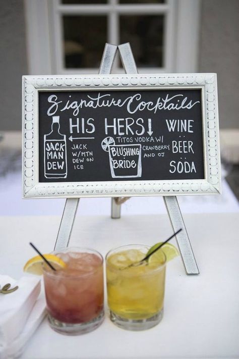 The Ultimate Wedding Cocktail Hour Checklist via Brit + Co Cocktail Wedding Reception, Wedding Reception Planning, Cocktail Hour Wedding, Signature Cocktails, Pre Party, Cocktail Reception, Wedding Cocktail, Wedding Drink, Marriage Ceremony