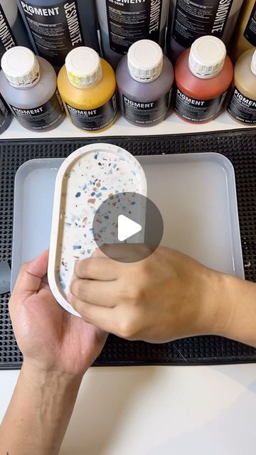 Jesmonite Terrazzo, Art Satisfying, Asmr Video, Marbling, You Know It, It Takes, Philippines, Eco Friendly, Chips