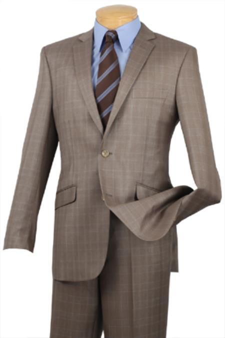 Turtleneck Suit, Brown Tweed Suit, Brown Sport Coat, Suit Combinations, Brown Suit, Womens Suits Business, Beige Plaid, Plaid Suit, Brown Suits