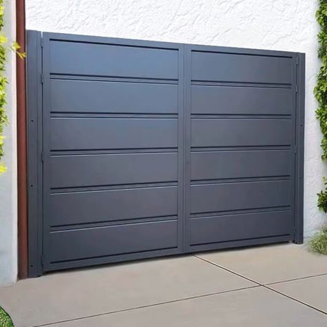 Aluminum Gates, Fancy Fence, Door And Window Design, Garage Gate, Home Gate Design, Gate Designs Modern, Fence Gate Design, Steel Door Design, House Fence Design