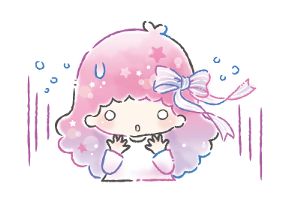 Little Twin Stars: Watercolors | Line Sticker Sanrio Watercolor, Phone Icons, Emoji Stickers, Sanrio Wallpaper, Twin Stars, Stay Happy, Line Sticker, Little Twin Stars, Phone Icon