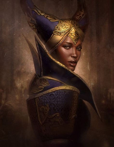 Disgruntled Haradrim on Twitter: "amazing | Madame de Fer "The Lady of Iron" by Gerry Arthur #DAI #fanart http://t.co/TS84sP339B" Dragon Age Series, Dragon Age Inquisition, Wow Art, Afro Art, Black Women Art, Dragon Age, Pics Art, Caricatures, Character Portraits