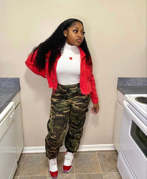 Red Jordan 11 Outfit Women, Highschool Fits, 6th Grade Outfits, Cherry 11, Cute Chill Outfits, Jordan 11 Outfit, Cute Highschool Outfits, Jordan 11 Outfit Women, Cute Birthday Outfits