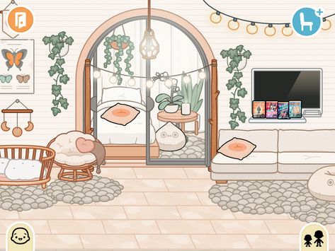 Aesthetic Toca Boca, Toca Boca Hair Salon, Toca Boca Room, Toca Life World Aesthetic Pfp, Free House Design, Adorable Homes Game, Create Your Own World, Aesthetic Room Ideas, Room Ideas Aesthetic