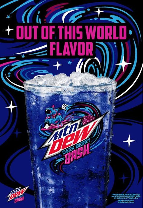 Mnt Dew, Pop Drink, Mtn Dew, Fountain Drink, Ice Cream Treats, Mountain Dew, Anime Fnaf, Dr Pepper, Fake Food