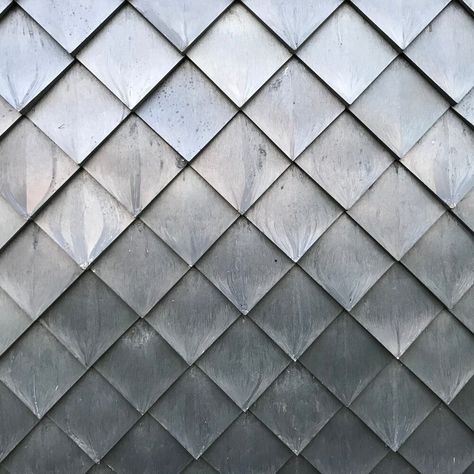 Pretty Plastic - Tile Plastic Cladding, Cladding Tiles, Old Window Frames, Tile Cladding, Cladding Materials, Rain Gutters, Lake Art, Architectural Projects, Material Palette