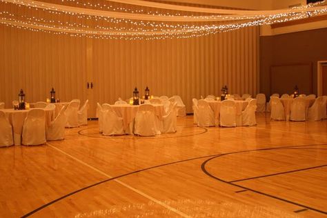 decorate lds gym wedding receptions | Room Decorations | Wall ... How To Decorate A Gym For A Wedding, Lds Chapel Wedding Receptions, Gym Wedding Reception, Lds Wedding Reception, Lds Weddings Reception, Wedding Reception Rooms, Ceiling Drapery, Valentines Dinner, Weddings Idea