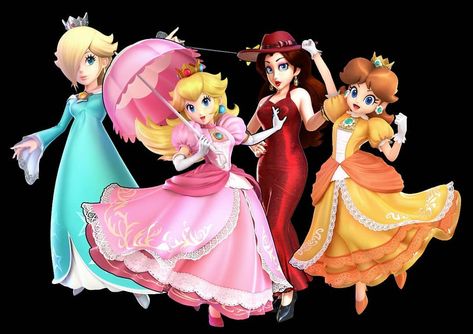 Yes !! This is indeed great! The Mario girls hanging out together as a team ^^ If only Pauline was playable though.💕 #wearepeach… Girls Matching Pfp, Super Smash Bros Game, Super Mario Bros Games, Super Princess Peach, Super Mario Princess, Super Princess, Peach Mario, Nintendo Princess, Princess Daisy