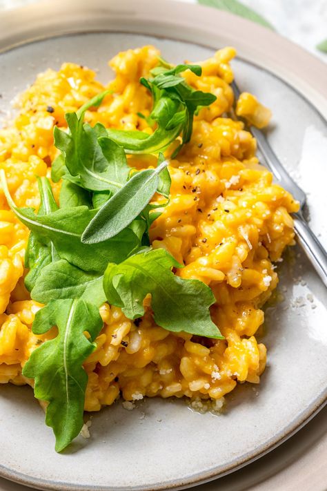 Risotto Recipes Healthy, Healthy Risotto Recipes, Vegetable Risotto Recipes, Vegetarian Risotto, Vegetable Risotto, Seafood Meals, Creamy Butternut Squash, Butternut Squash Puree, Squash Risotto