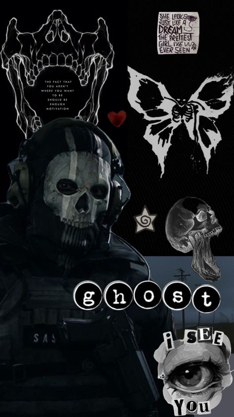 Ghosts Wallpaper Aesthetic, Ghost And König Wallpaper, Mw3 Wallpaper, Ghost Cod Wallpaper, Codm Wallpapers, Simon Ghost Riley, Simon Riley, Ghost Riley, Wallpaper S