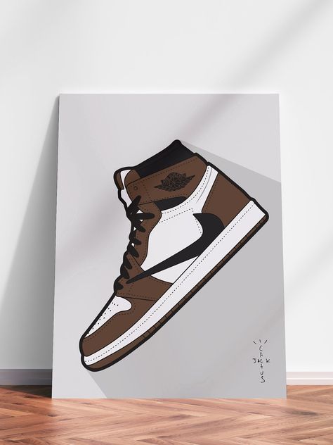 Jordan 1 Painting Canvas, Nike Shoes Painting Canvas, Sneaker Painting Canvases, Nike Painting Canvas, Jordan 1 Painting, Travis Scott Painting, Jordan Painting, Aladdin Broadway, Sneakers Jordan