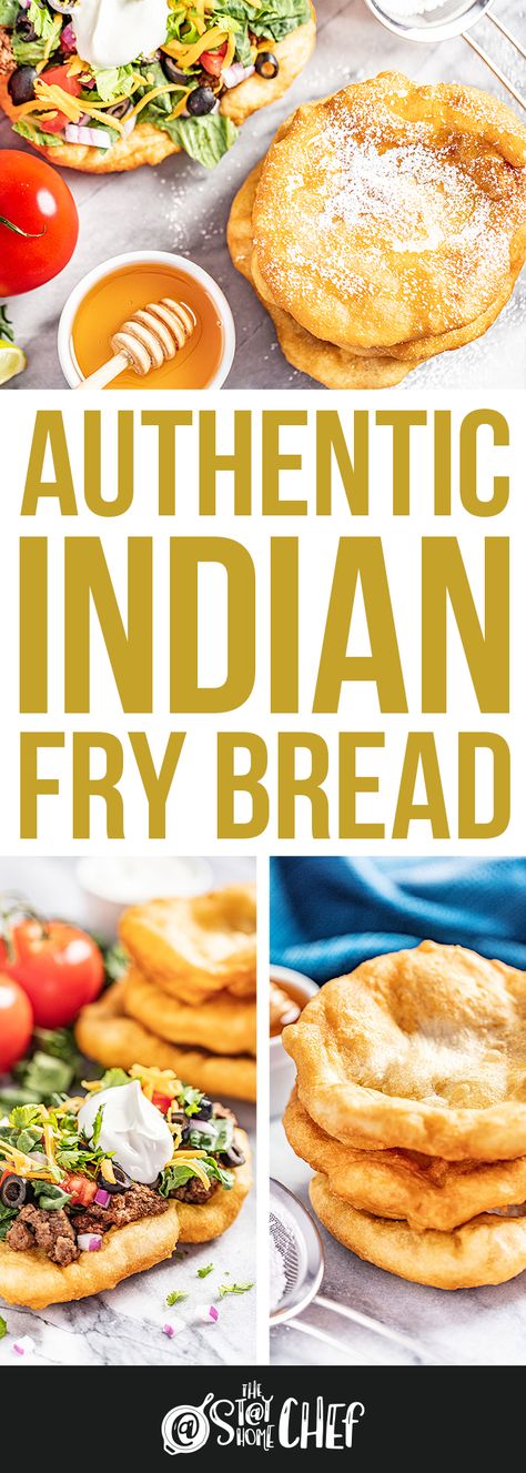 Indian Fry Bread Recipe Easy, Indian Fry Bread Recipe, Easy Fry Bread Recipe, Indian Fried Bread Recipe, Native American Fry Bread, Fry Bread Recipe, Indian Fry Bread, Navajo Tacos, Fried Bread Recipe