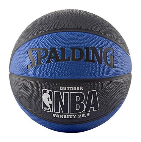 Outdoor Play, Nba, Blue Black, Basketball, Size 6, Blue, Black