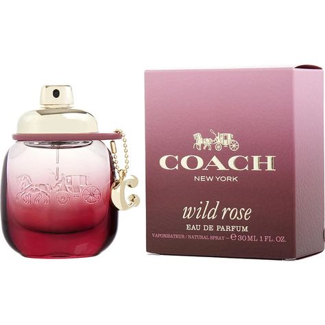 Coach Wild Rose Perfume | FragranceNet.com® Coach Fragrance, Rose Perfume, Woody Fragrance, Wild Rose, Tonka Bean, Womens Fragrances, Wild Roses, Floral Fragrance, Fragrance Notes