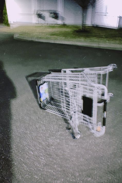 i got high as hell and thought this shopping cart was so aesthetic and had a whole photoshoot with it Shoping Cart, Cart Aesthetic, Lonely Ghost, So Aesthetic, Indoor Photography, Face Beauty, Nails Makeup, Picture Collage Wall, Grad Photos