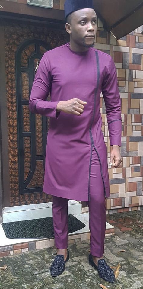 Jbagoro Kaftan For Men, Latest African Wear For Men, Nigerian Men Fashion, African Wear Styles For Men, Blue Suit Men, Latest African Men Fashion, African Attire For Men, African Dresses Men, African Shirts For Men