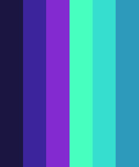 Neon Colour Palette, Palettes Color, Flat Color Palette, Purple Palette, Cool Color Palette, Purple Color Palettes, The Color Purple, Color Palette Challenge, Color Schemes Colour Palettes