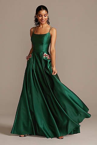 Davids Bridal Prom, Strapless Prom Dress, Green Prom, Yule Ball, Plus Size Gowns, Gown Style, Plus Size Formal Dresses, Cute Prom Dresses, Plus Size Prom Dresses