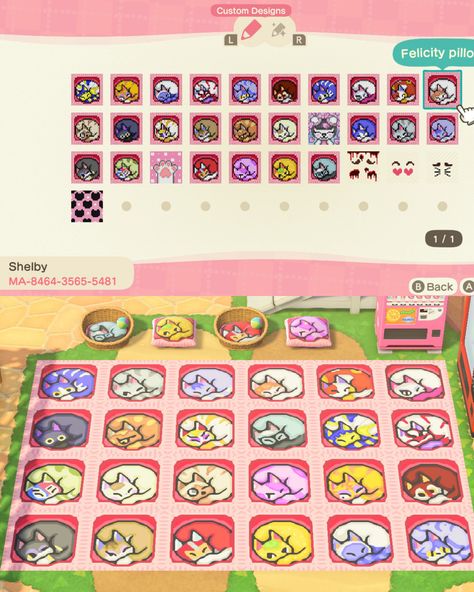 You ask and you shall receive. Every cat in New Horizons on a bed. Credit to u/jettsona for base from /r/ac_newhorizons Acnh Pattern, Animal Crossing Cats, Fav Animal, Motif Acnl, Animal Crossing Memes, Animal Crossing Guide, Animal Crossing Qr Codes Clothes, Qr Codes Animal Crossing, New Animal Crossing