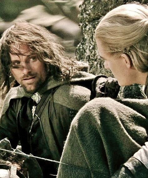 Legolas and Aragorn <<< bffs <3 Aragorn And Legolas, King Aragorn, Aragorn Legolas, Aragorn Lotr, Legolas And Aragorn, Lotr Aesthetic, Tolkien Books, Frodo Baggins, Viggo Mortensen