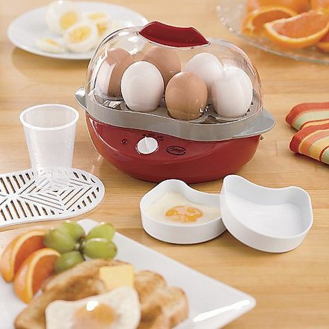 Ginny's Brand Egg Cooker - http://sleepychef.com/ginnys-brand-egg-cooker/ Dash Egg Cooker, Rv Traveling, Egg Cookers, Perfect Hard Boiled Eggs, Perfect Eggs, Egg Cooker, Dinner Prep, Eating Eggs, Soft Boiled Eggs