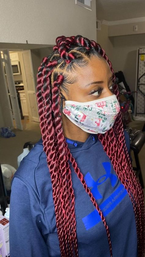 Pin on Hair Teez Makeba Braids Styles, Hair Styles Cool, Big Twist Braids Hairstyles, Latest Braid Styles, Cornrows Braids For Black Women, Cabello Afro Natural, Big Box Braids Hairstyles, Feed In Braids Hairstyles, African Hair Braiding Styles