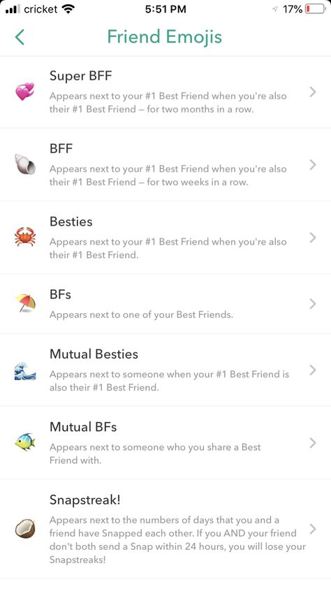 Snapchat Streak Emojis, Emojis Snapchat, Snap Emojis, Friends Emoji, Snapchat Best Friends, Snapchat Friend Emojis, Friend Emojis, Snapchat Emojis, Cute Emoji Combinations