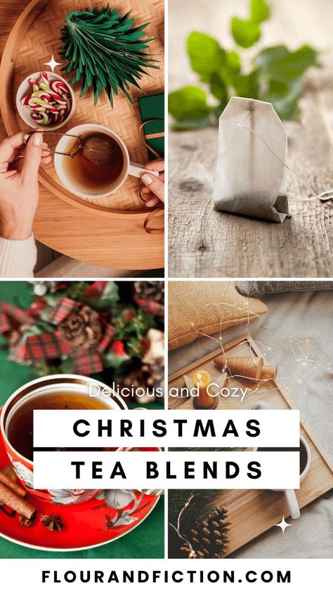 best winter and christmas tea blends Christmas Tea Recipe, Starbucks Chestnut Praline, Candy Cane Tea, Christmas In A Cup, Tea Blends Recipes, Christmas Tea Party, Holiday Tea, Milk Candy, Caffeine Free Tea