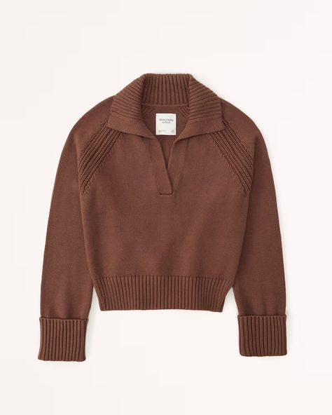 Abercrombie And Fitch Outfits, Abercrombie And Fitch Outfit, The Rack, Abercrombie And Fitch, Outfit Inspo Fall, Brown Sweater, Softest Sweater, Fall Sweaters, Fall Wardrobe